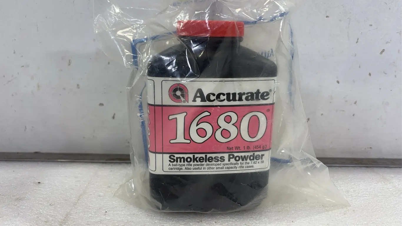 Accurate 1680 Smokeless Powder, unopened, Approx 1 lb, *Unreserved*