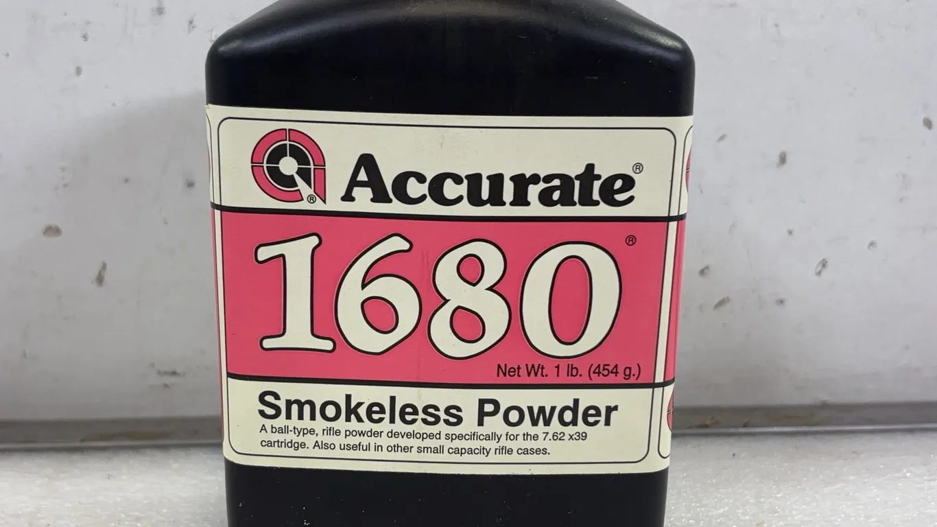 Accurate 1680 Smokeless Powder, unopened, Approx 1 lb, *Unreserved*