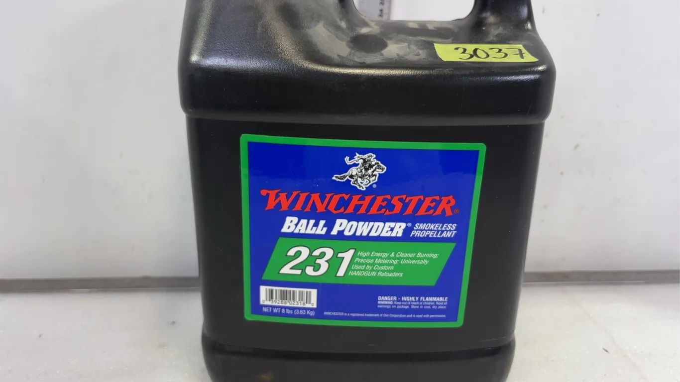 Winchester 231 Smokeless Rifle Powder, Approx 6.5 lb, *Unreserved*