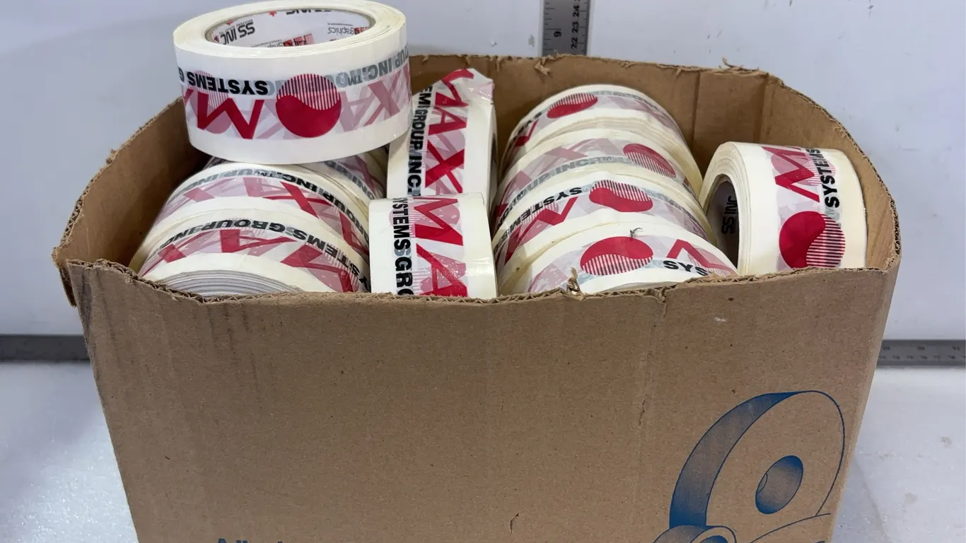 Box of Packing Tape, Approx 22 rolls, *Unreserved*