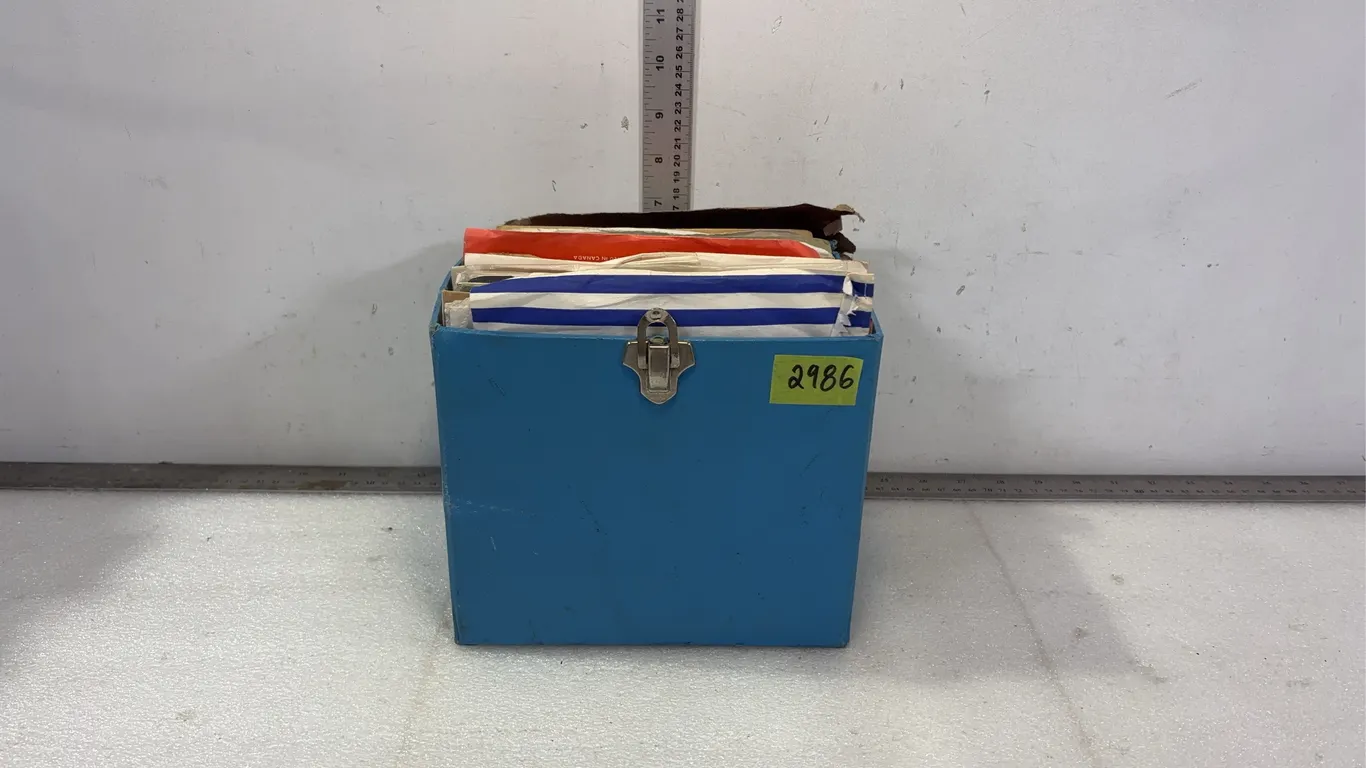 Box of Vintage 45s Records, Approx 57 pce, *Unreserved*