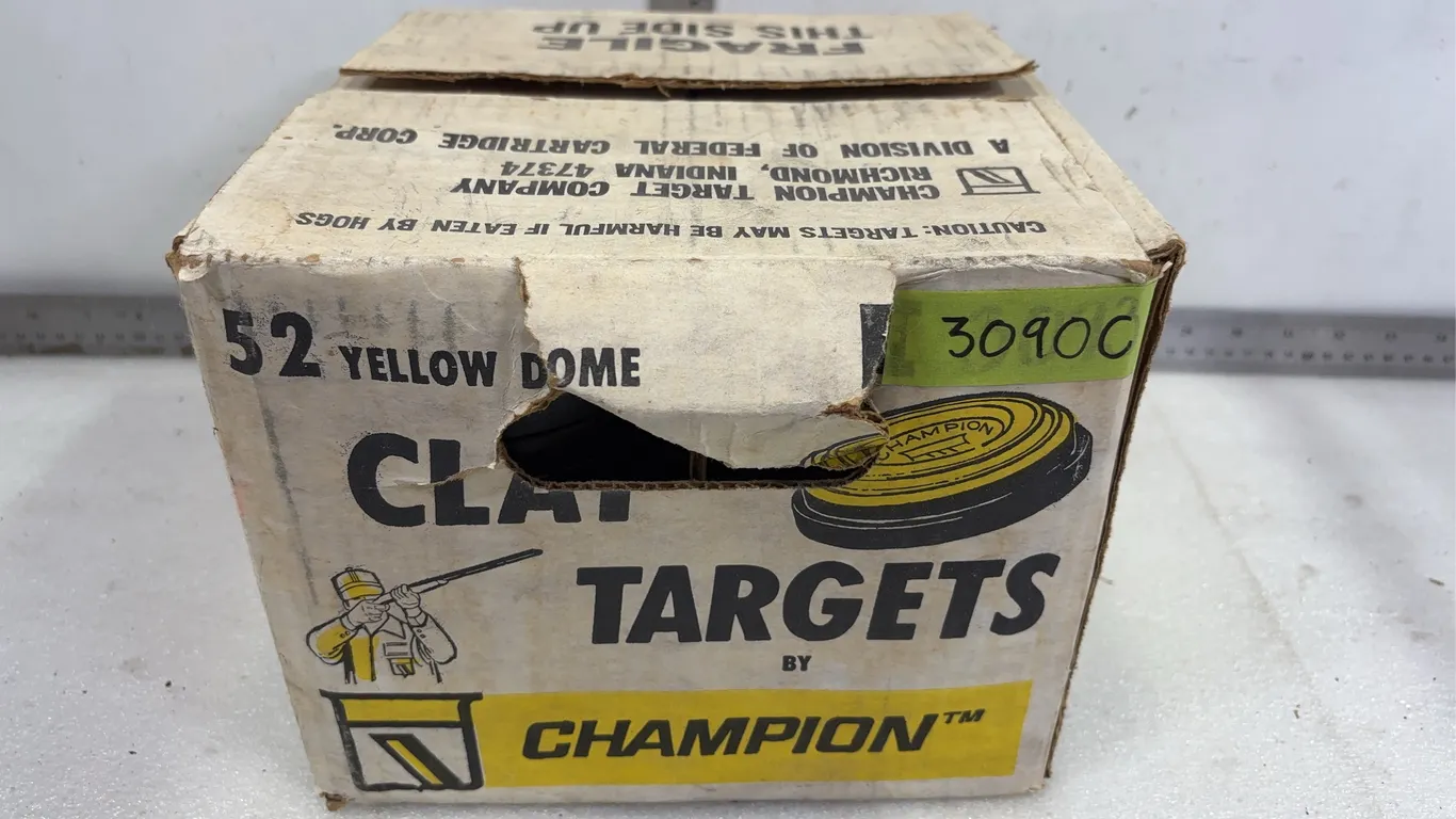 Champion Clay Targets, Approximately 10" x 10" x 8"