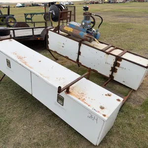 2 - Weather Guard 8' Tool Box Units Mounted On Metal Frame for Truck Box,  *Unreserved*