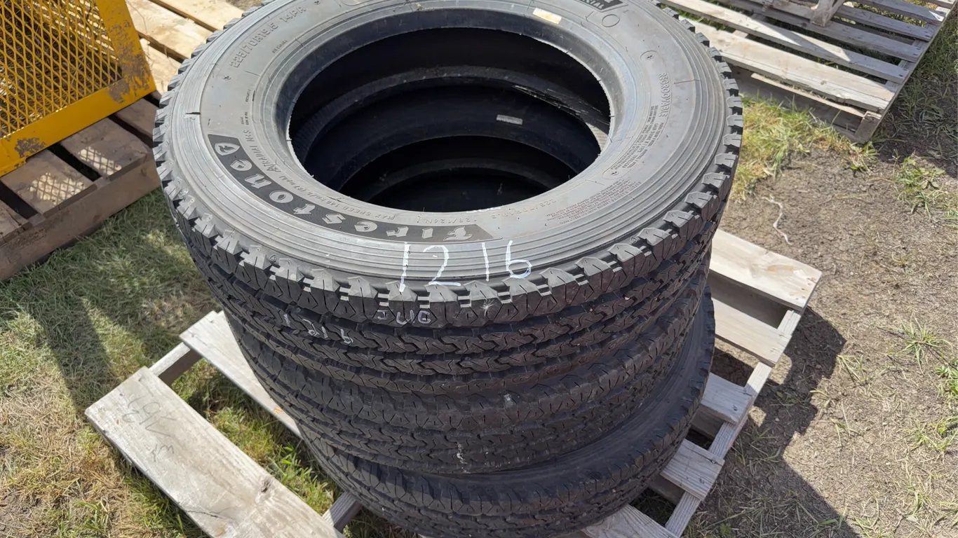 3 - Firestone 225/70R19.5 Tires *Unreserved*