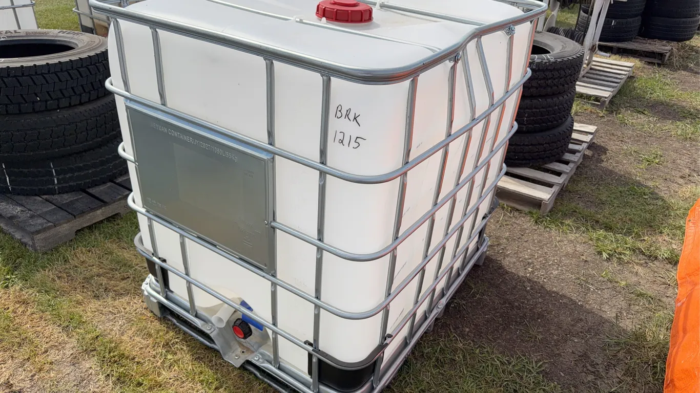 1000L Tote, held soap previously, *Unreserved*