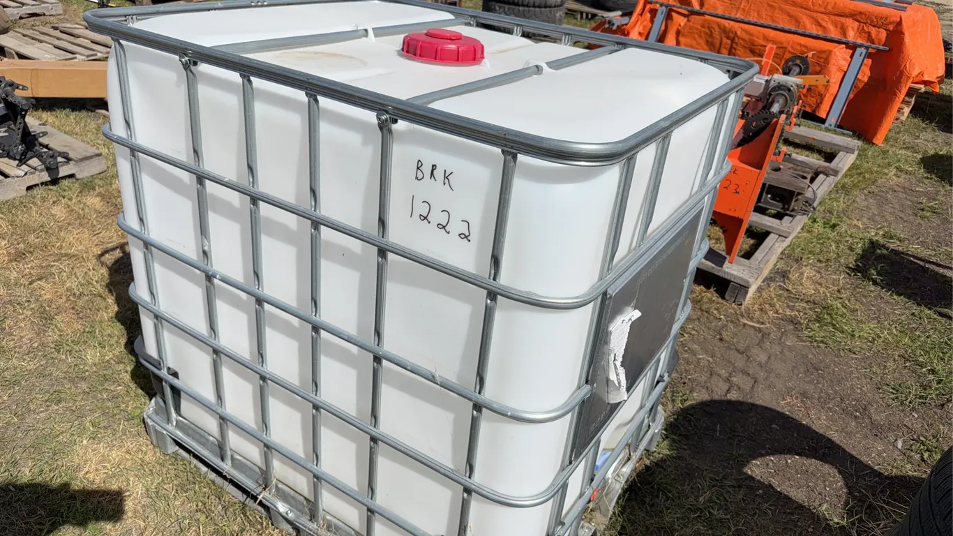 1000L Tote, held soap previously, *Unreserved*