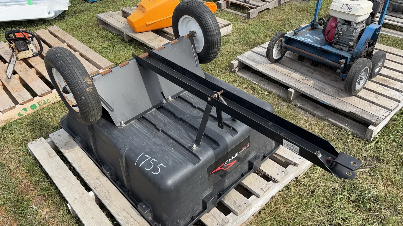 Brinley Pin Hitch Utility Dump Trailer, Model: PCT100BH *Unreserved*