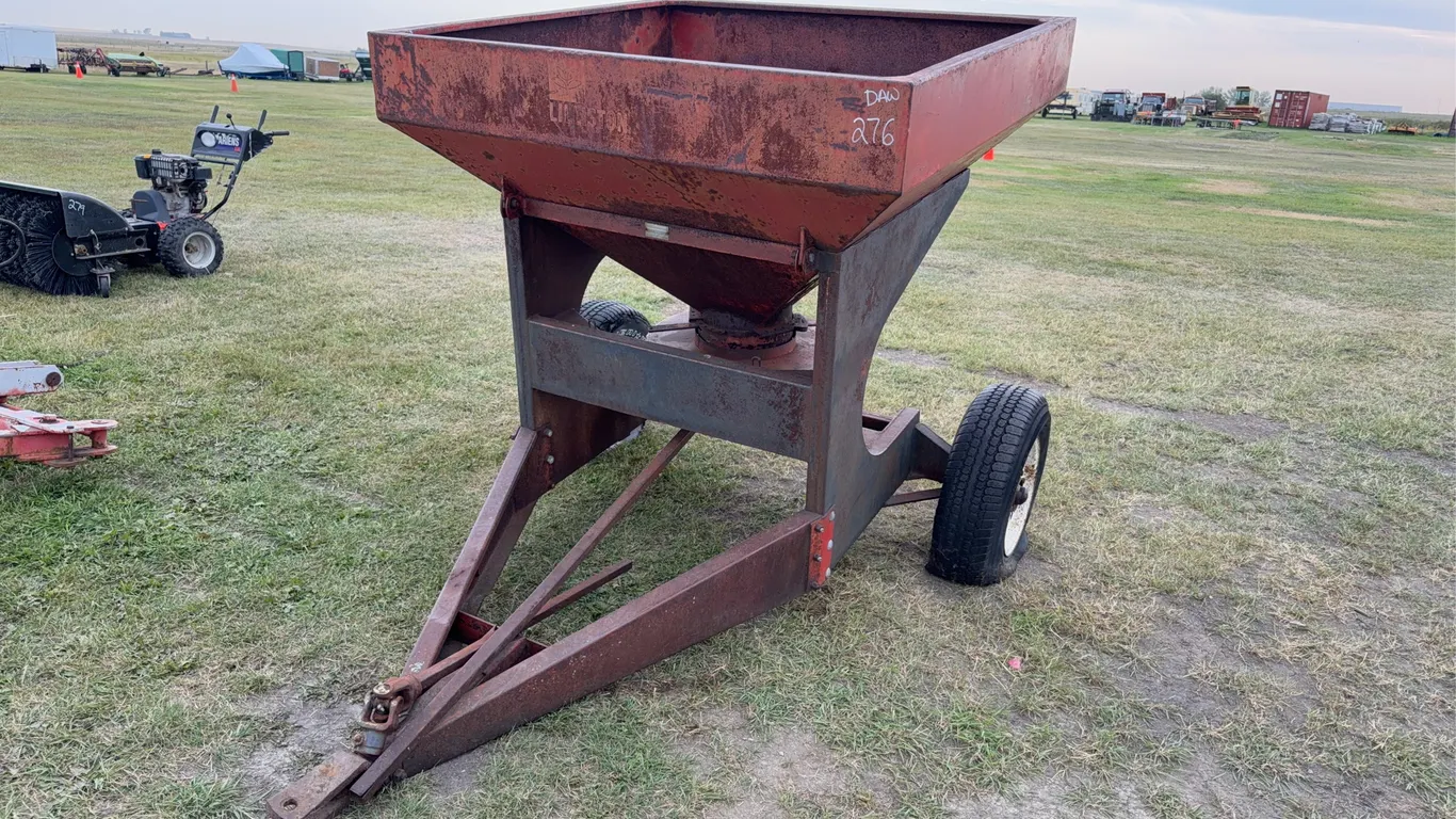Lilliston Implement Co. Pin Hitch Fertilizer Spreader, *Unreserved*