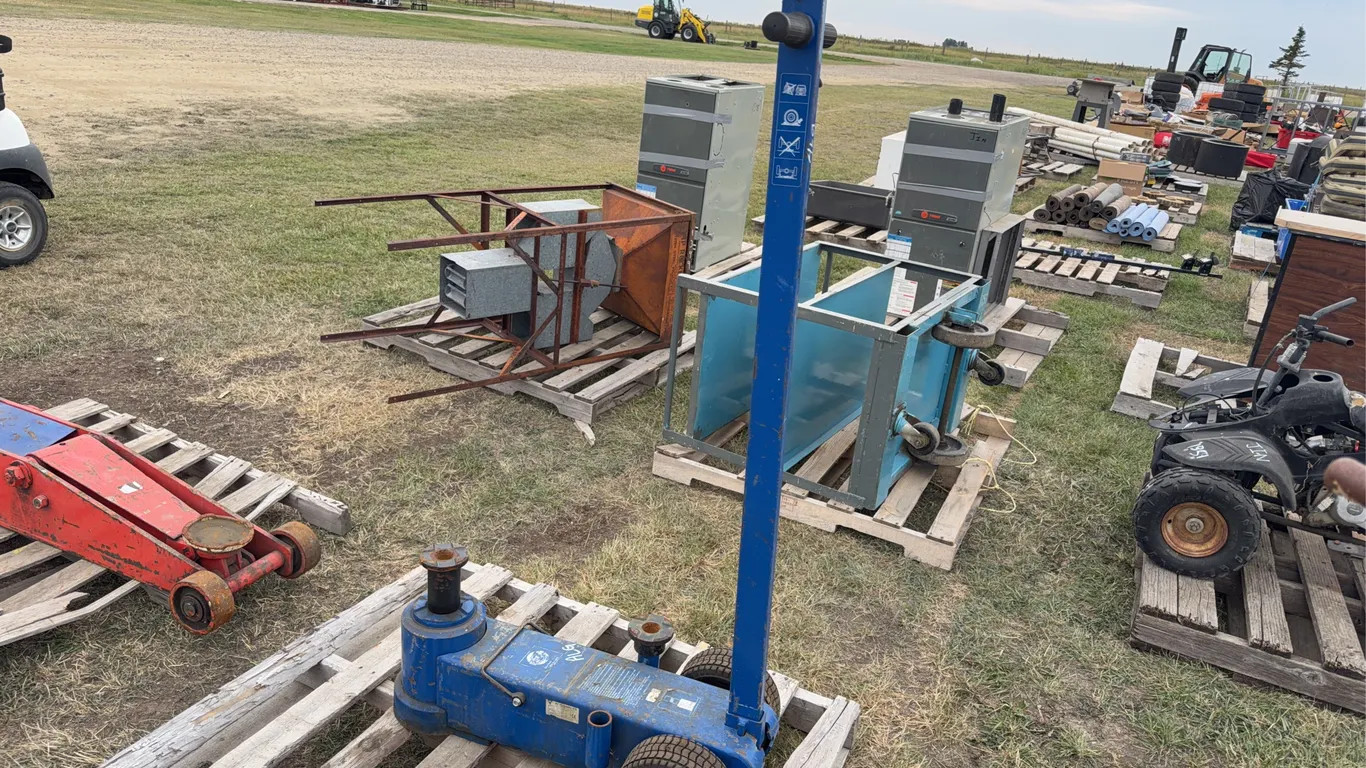 60 Ton Air Jack, blue, *Unreserved*