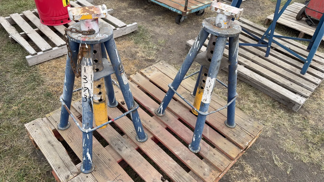 Napa 10 Ton jack stands, blue & yellow, *Unreserved*