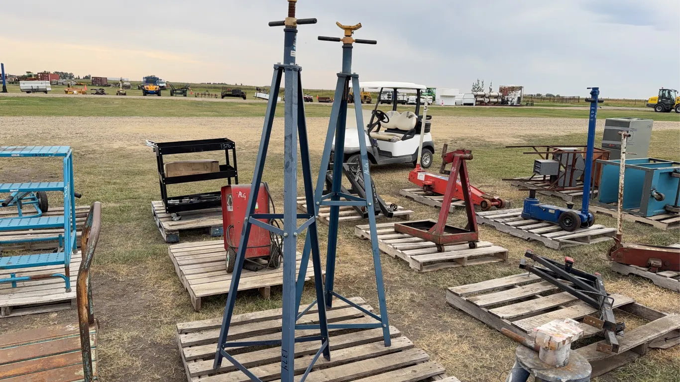Napa 2 Ton Under hoist stands, blue, *Unreserved*