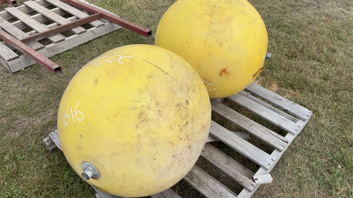 2 - Large Yellow Buoys *Unreserved*