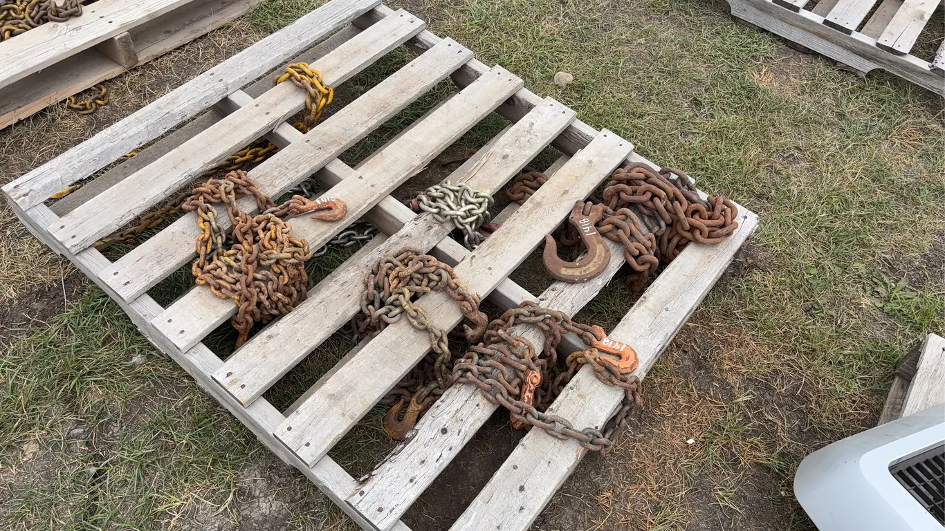 Log Chains, (6) approx 10-15', *Unreserved*