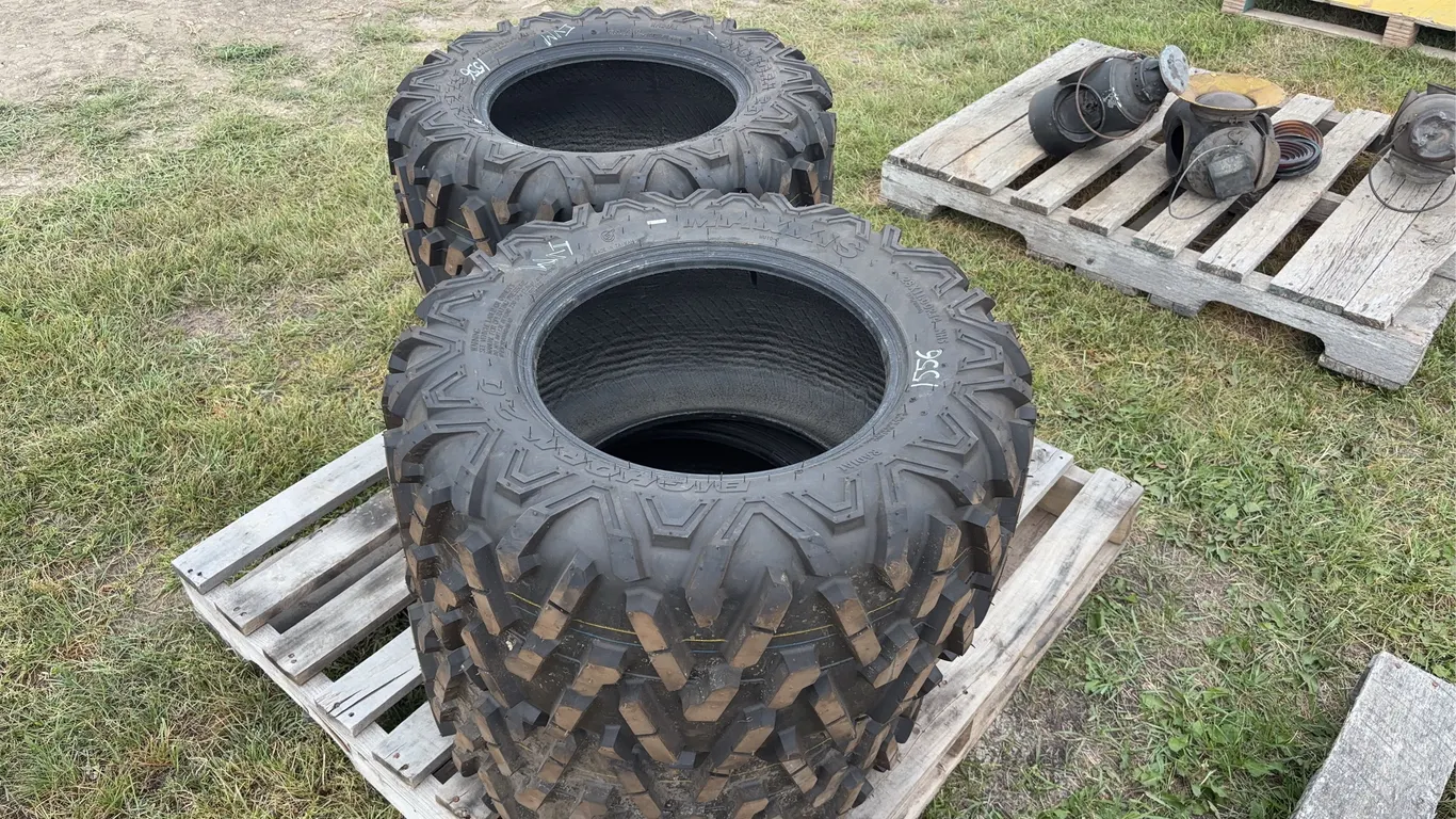 Set of Maxxis Big Horn 20 tires (4), 11" wide, no rims, *Unreserved*