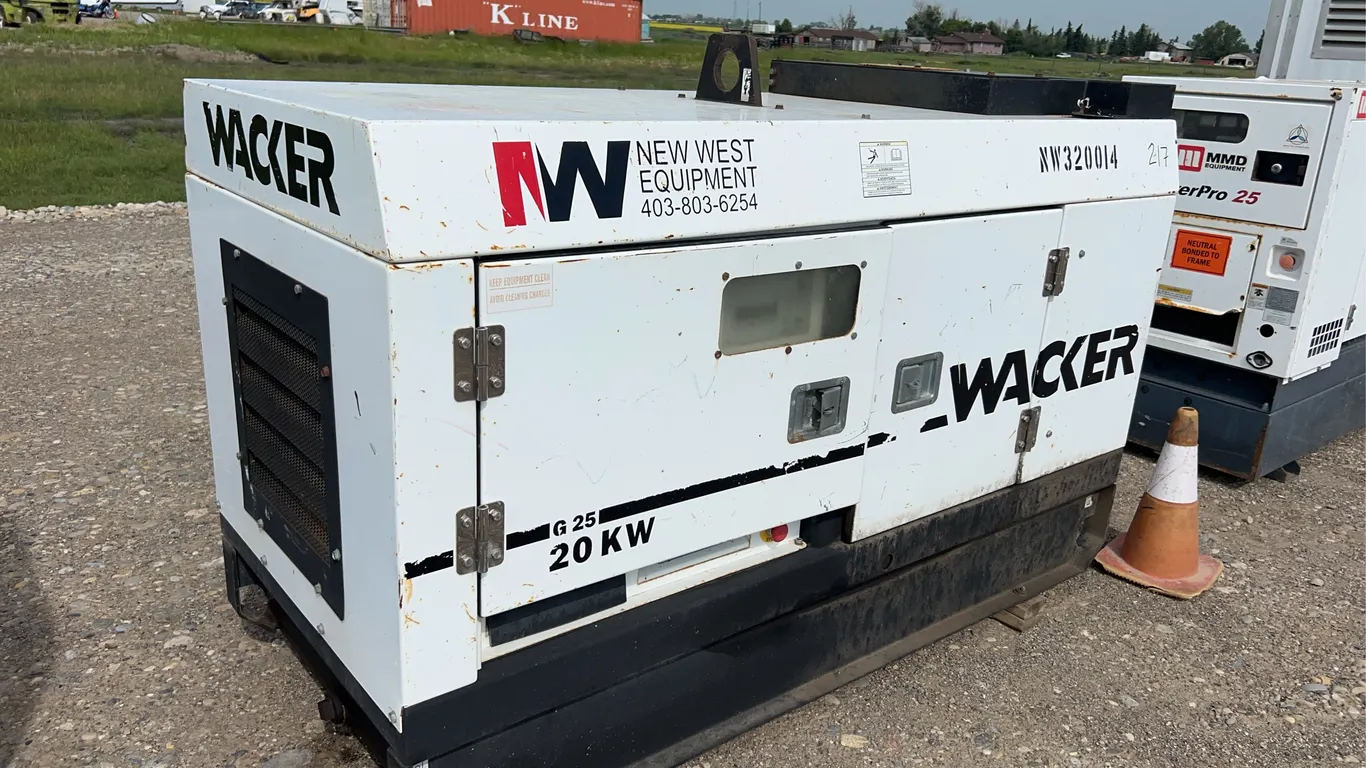 2010 Whacker Neuson G25 20 KW Diesel Generator