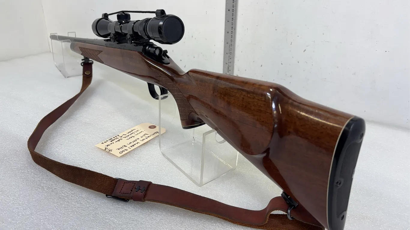 Remington Model 700 6mm Rem Bolt Action Rifle, w/ Swivels, Soft Case, Lyman 3-9 Scope, SN: A6600352 *Unreserved*