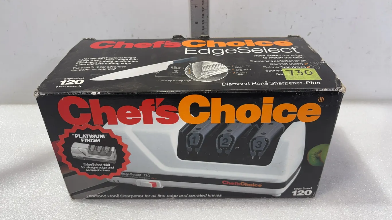 Chef's Choice Edge Select Diamond Hone Sharpener Model 120*Unreserved*