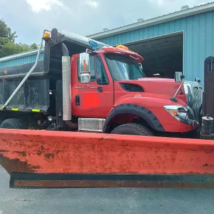 2014 International WorkStar 7600 Dump Truck with Plow