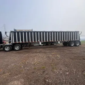2006 Merritt Equipment Grain Hopper Trailer, VIN # 1mt2p42226h019130 - Alma Center WI