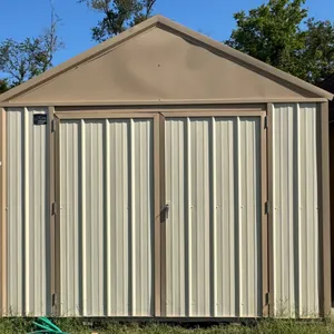 Cook Portable Warehouse, Metal Sided Shed. 10 Foot by 12 Foot by 9.5 Foot to the Peak