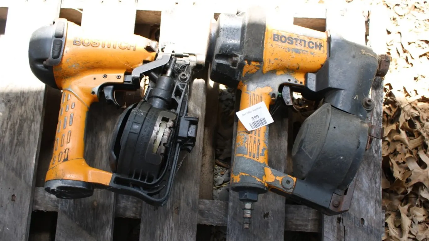 2 Bostitch Coil Roof Nailers as Is