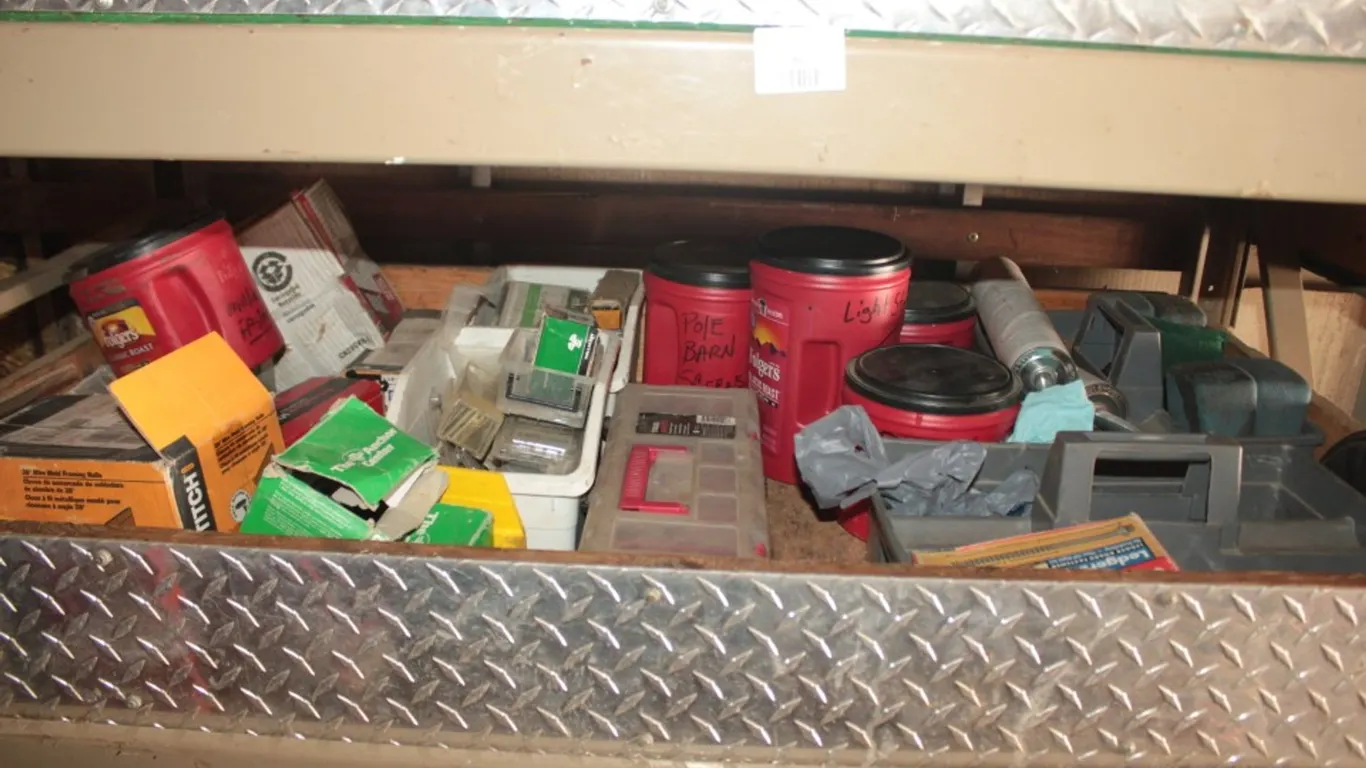 Various Hardware, Nails, Screws, Etc.