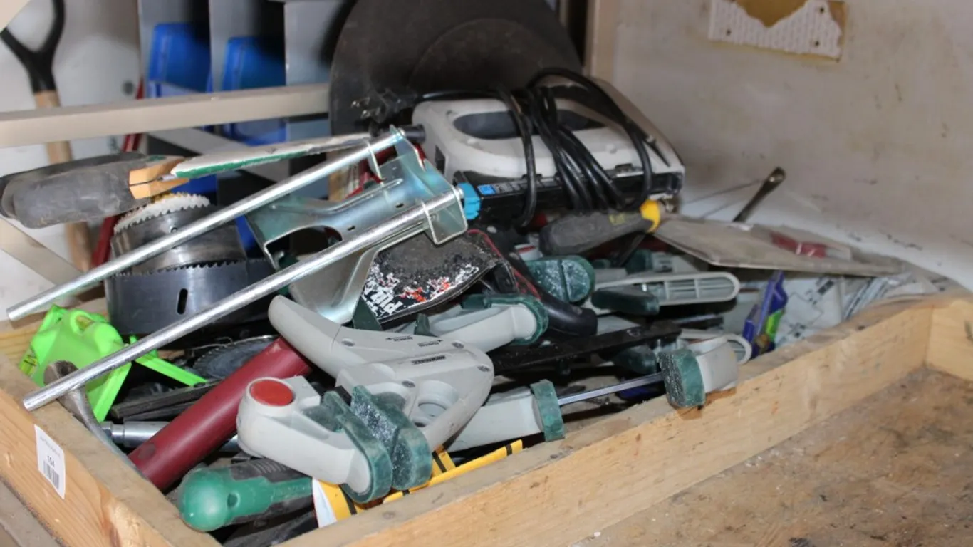 Clamps, Pull Saws, Electric Tackler, and More