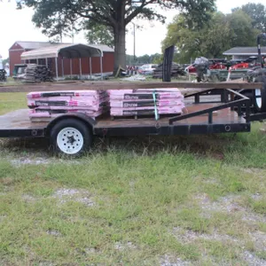 Homemade Steel Trailer, Originally Built for Slide-In Camper; Therefore, Has a Homemade Camper Title