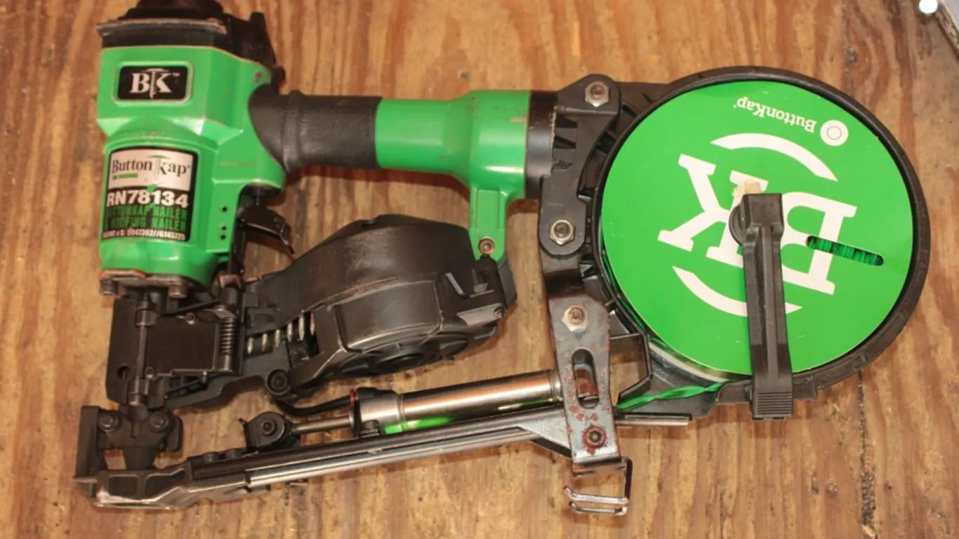 Button Cap Nailer