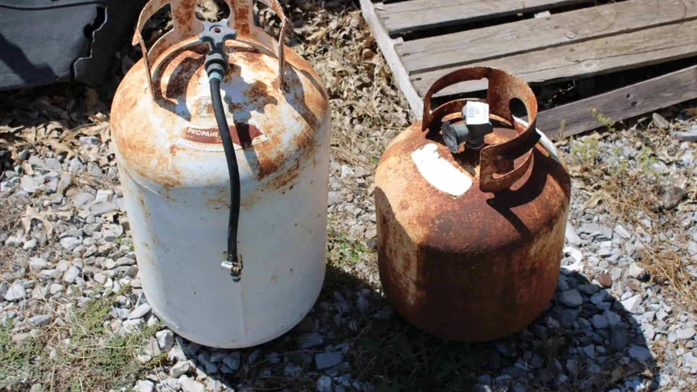 2 Propane Tanks