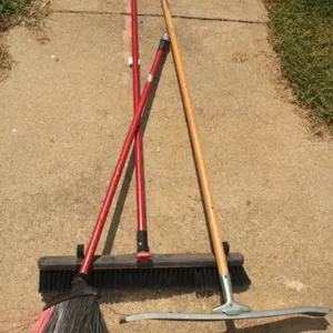 Push Broom, Broom and Squeegee