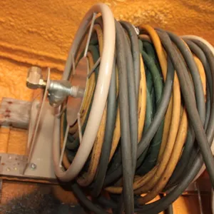 Garden Hose Reel with Air Hose