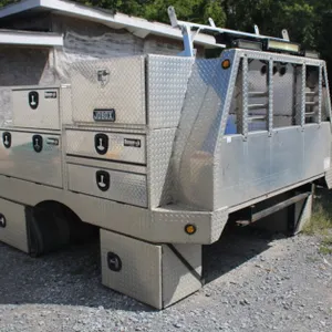 Custom Built Utility Bed. Fifth Wheel Hitch, Lights. All Boxes Have Keys