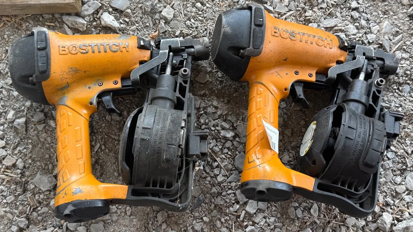2 Bostitch Coil Roof Nailers as Is