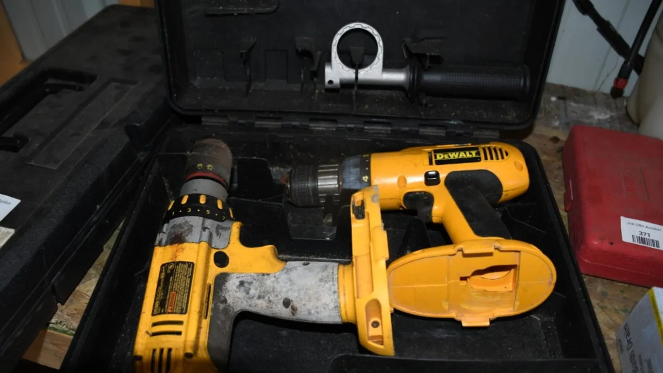 2 Cordless DeWalt Drills No Batteries or Chargers