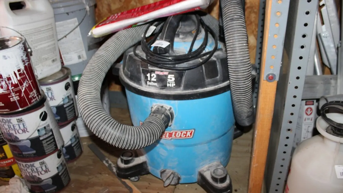 Channellock Brand Wet Dry Vac 12 Gallon 5 Horsepower