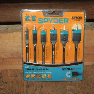 Spider Stinger Spade Bit Set