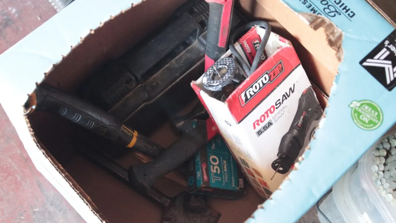 Rotozip, Hammer, Stapler, and More