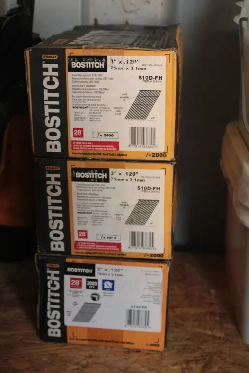 Bostitch 3 Inch X .120 28-Degree Wire Weld Nails