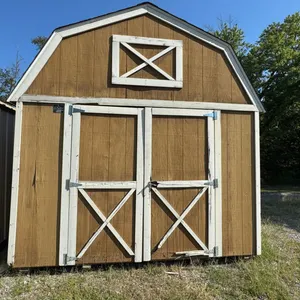 Cook Portable Warehouse. 10 Foot by 12 Foot, by 11 Foot to Peak