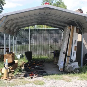 20 by 12 Carport 9 Foot to the Top of the Peak. Buyer Is Responsible for Dismantling