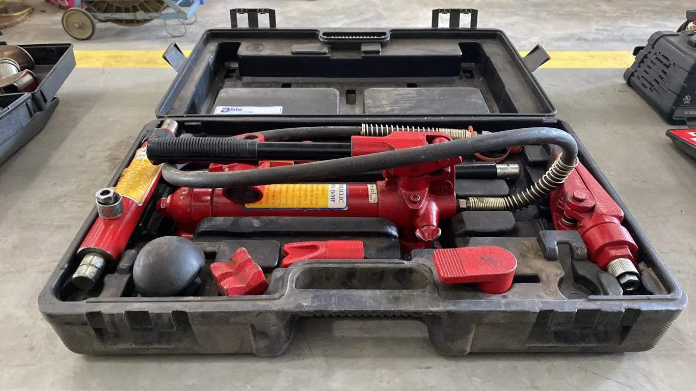 HEAVY DUTY PORTA POWER KIT IN HARD TRANSPORT CASE