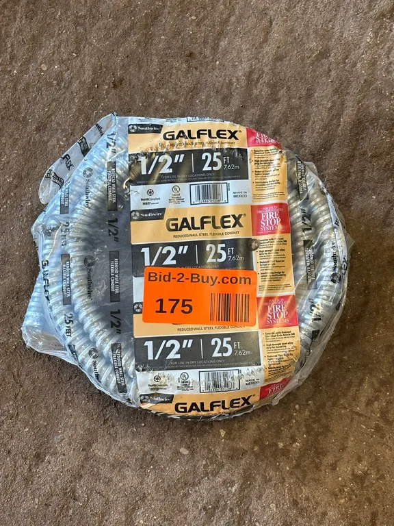Galflex 1/2" Steel Flexible Conduit