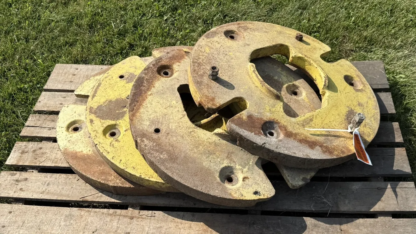 (4) John Deere Tractor Weights