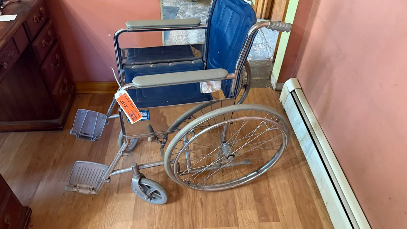 Wheelchair with Foot Rests
