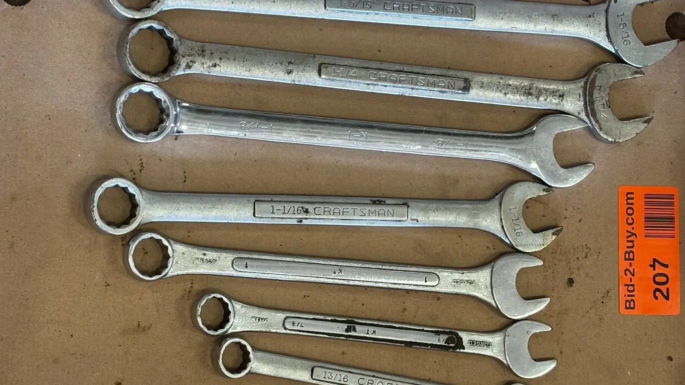 (7) Combination Wrenches