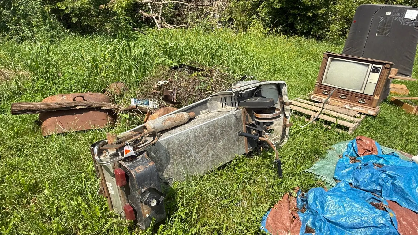 Steel and Weathered Furniture