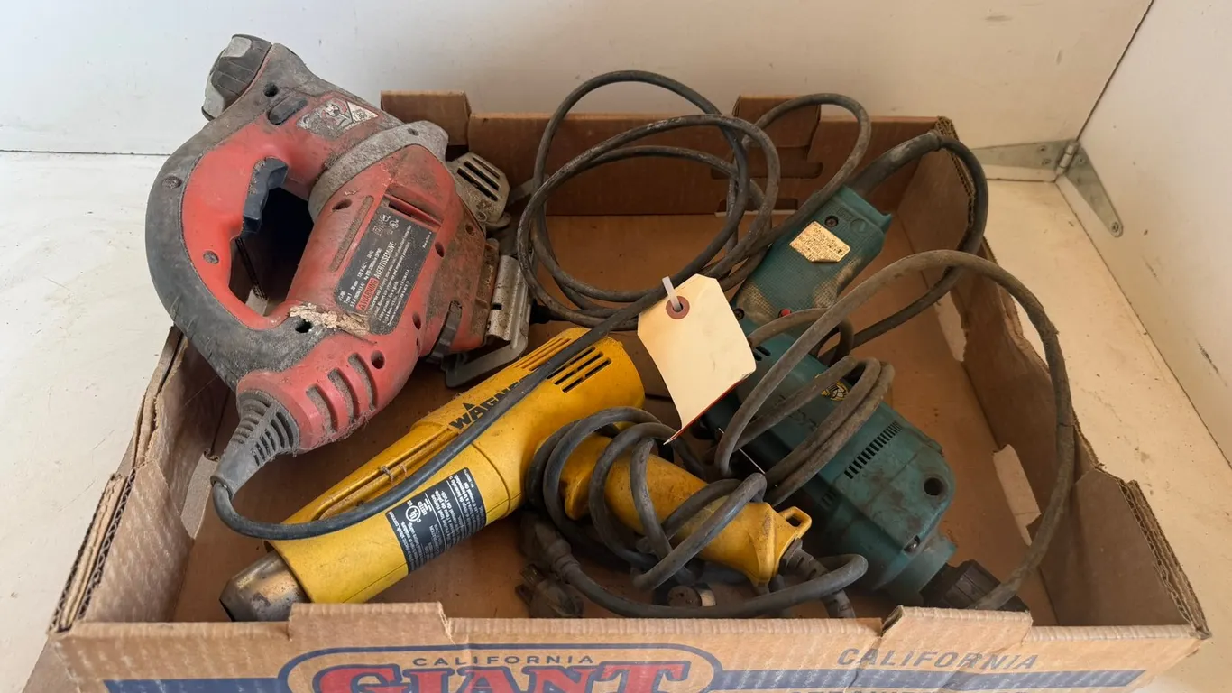 (3) Corded Tools