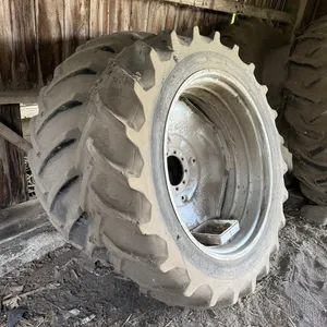 (2) Dually Tractor Tires