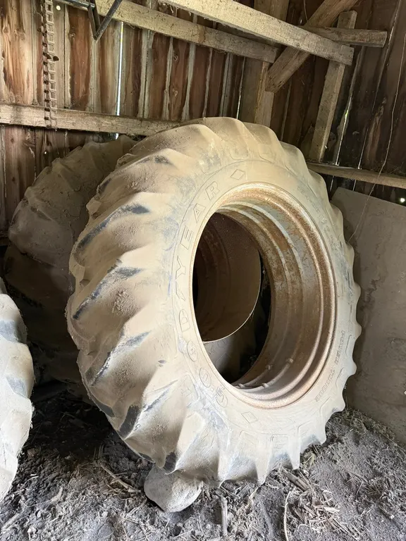 (2) Dually Tractor Tires